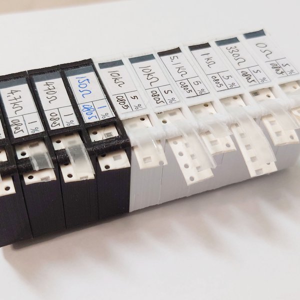 SMD Organizer Cartridge (Magnetic Wall Mounted) | Hackaday.io