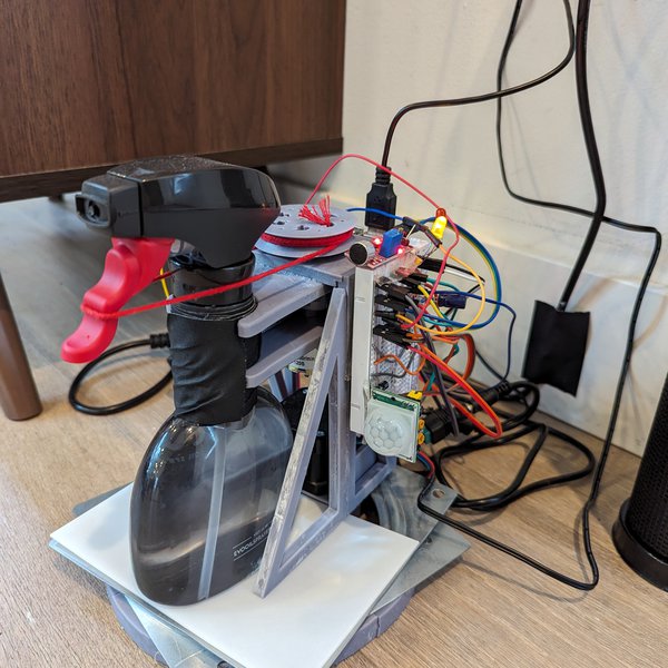 Spray Bottle Turret | Hackaday.io