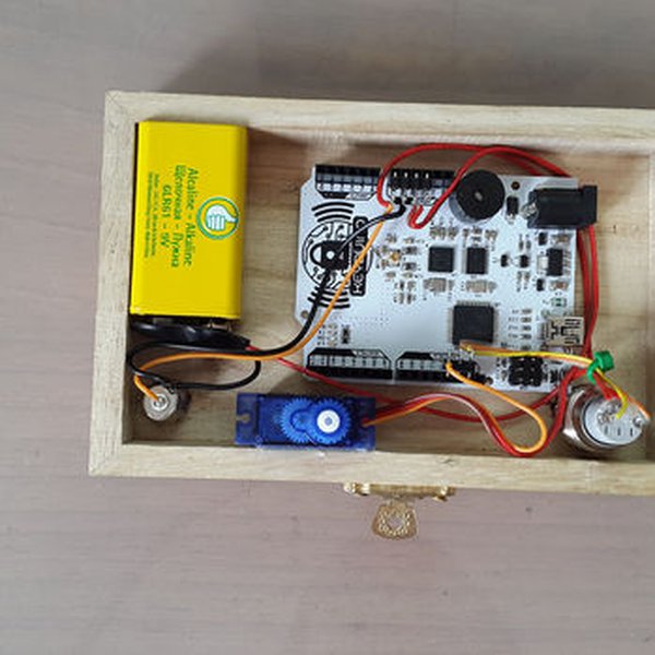 NFC lock GIFT box | Hackaday.io