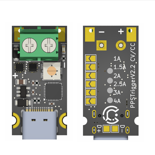 Psp Trigger PPSTrigger V2 - USB PD PPS trigger with CC-CV | Hackaday.io