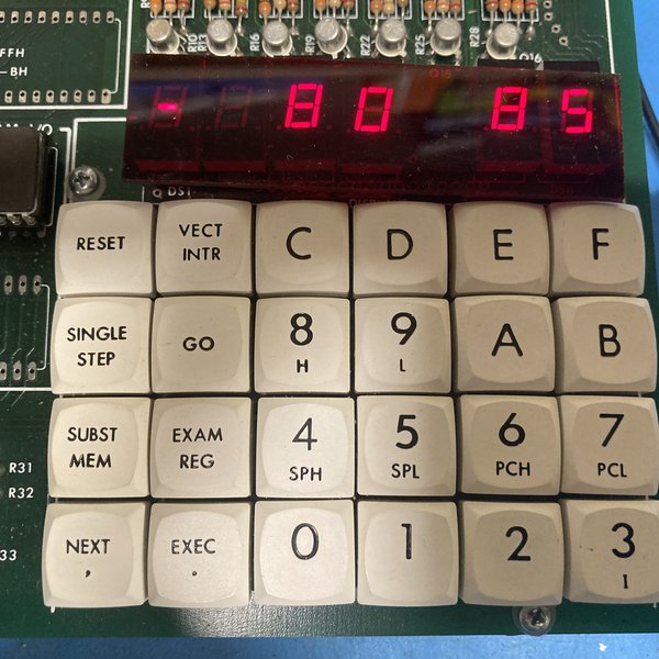 Kit Intel SDK-85 Vintage + Alimentation Lambda 5V - Électronique Retro