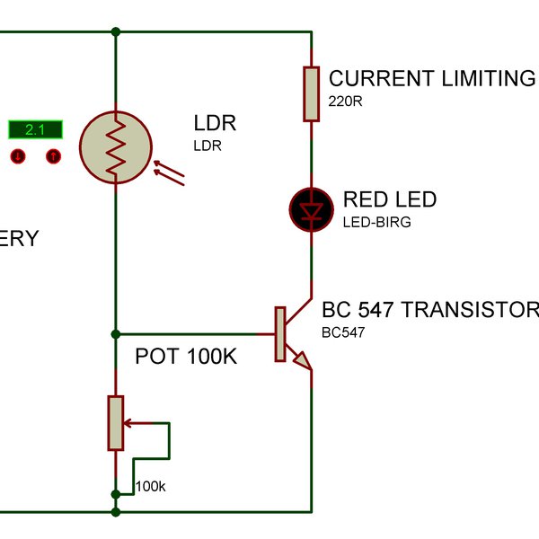 Light detector using LDR | Hackaday.io