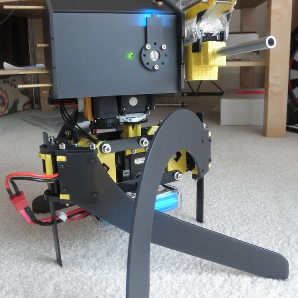 TwitchMX: 5DoF Mech Warfare Robot | Hackaday.io