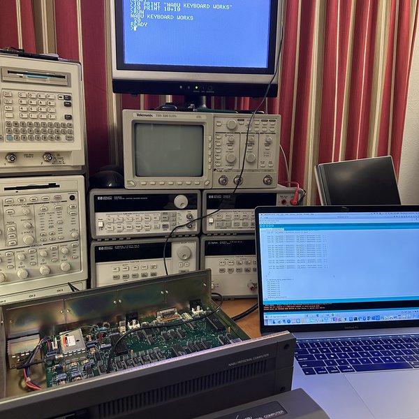 TRS-80 Model I Running on a NABU Using the MCLZ8 | Hackaday.io