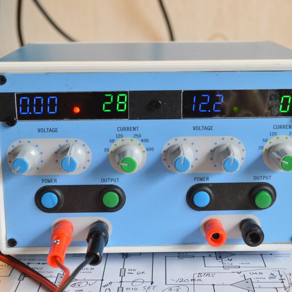 Simple LM317 Power Supply with Current Limiting | Hackaday.io