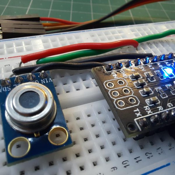Non-Contact temperature sensor with display | Hackaday.io