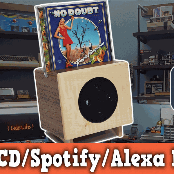 Retro CD/Spotify/Alexa Player | Hackaday.io