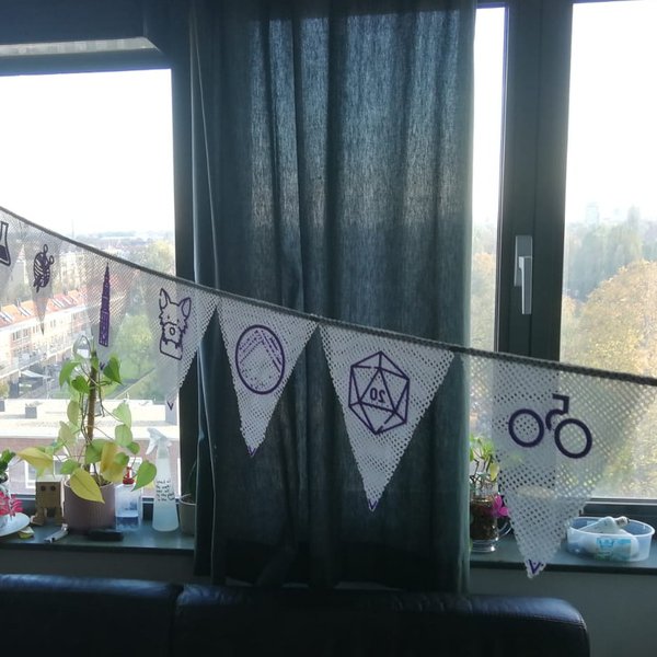Flags on Fabric | Hackaday.io
