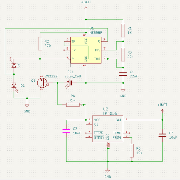 Road stud based on 555 timer | Hackaday.io
