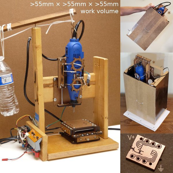 Minamil: a minimal CNC mill - HaDPrize 2021 | Hackaday.io