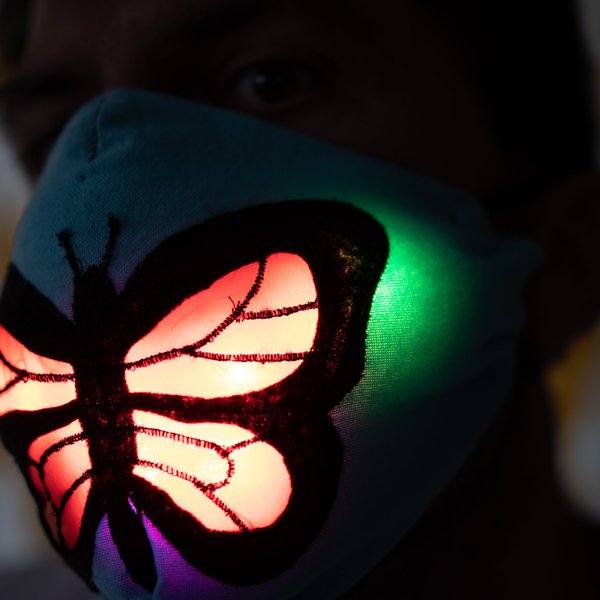 ATtiny LED mask | Hackaday.io